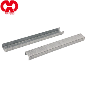 RUIFENG - Grapas <span class=keywords><strong>de</strong></span> Alambre Fino Serie A19 <span class=keywords><strong>de</strong></span> Acero Galvanizado Electrolítico <span class=keywords><strong>de</strong></span> Calibre 23, Corona <span class=keywords><strong>de</strong></span> 10.3 mm, para Muebles (5000 Unidades/Caja) - Product Image 4