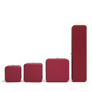 Drawer <b>Box</b> Base an Lid Packaging Corner Rounded <b>Flat</b> PU Leather Pendant Necklace Ring Jewelry Packaging <b>Box</b> Out of Stock Jewelry - Product Image 2