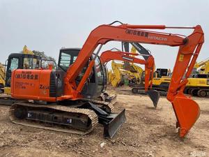 Excavadoras Hitachi Zx70 Zx80 Zx120 zx60 de 7 toneladas usadas, bajo consumo de energía, Hitachi para construcción, año 2021 - Product Image 6