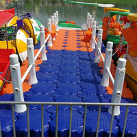 Conception professionnelle de l'installation simple de la plate-forme de quai flottant de ponton flottant de résistance aux chocs