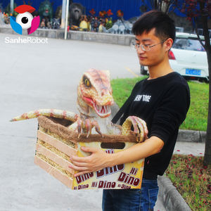 Marionnette à main dinosaure Animatronic Jurassic Park Jouet marionnette à main dinosaure réaliste bébé dinosaure Animatronic à vendre - Product Image 5