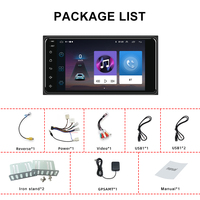 Stereo Mobil 7 Inch untuk TOYOTA COROLLA VIOS CROWN CAMRY HIACE PREVIA RAV4 Perangkat GPS NAVI Mobil Radio Mobil Android Audio