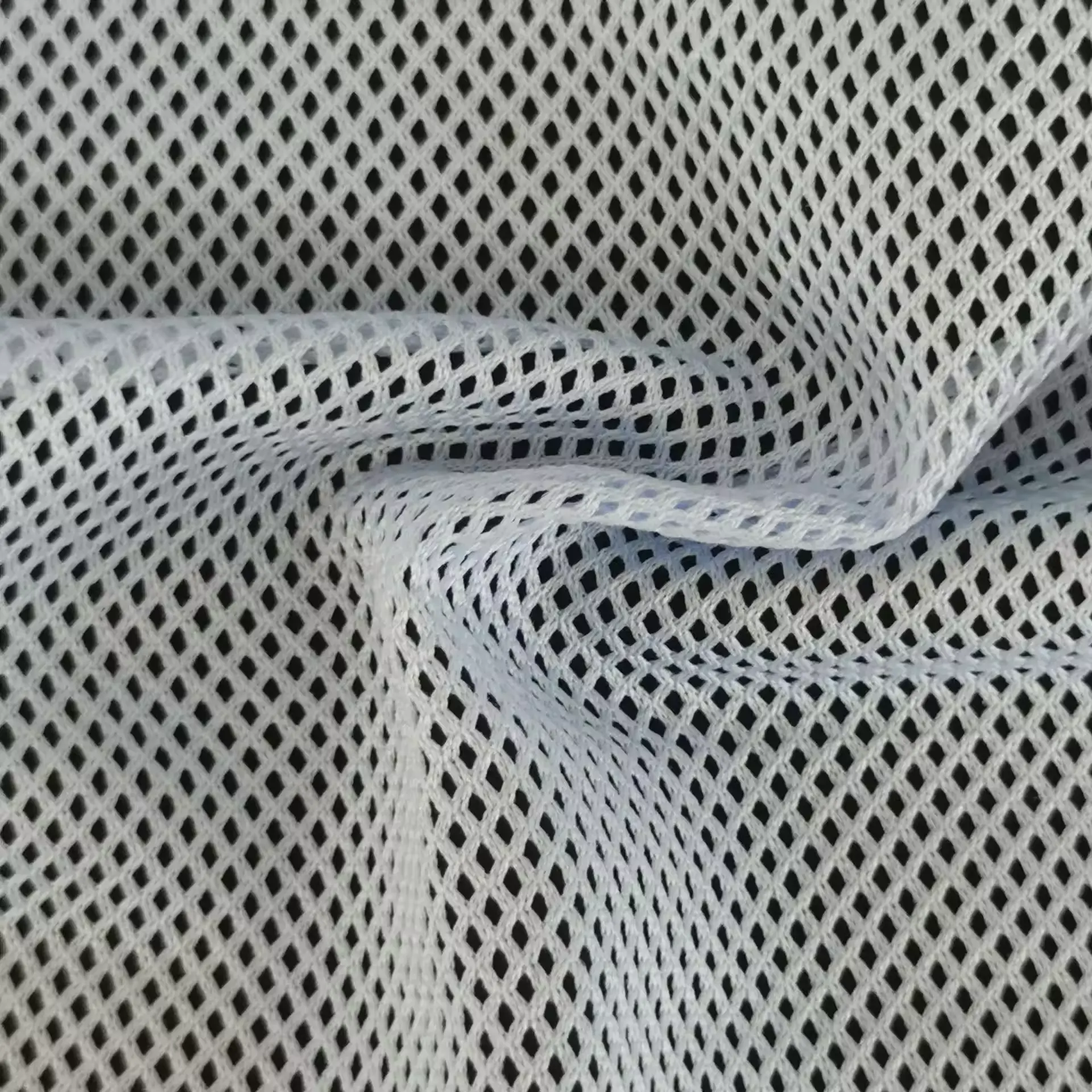 SY183 100% Polyester 75D 70GSM Warp Knitting Mesh Fabric for sportswear Lining/Bags/Hat/shoes