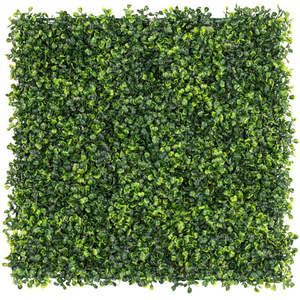 Panneau mural <span class=keywords><strong>en</strong></span> herbe artificielle Milan, <span class=keywords><strong>en</strong></span> plastique, écologique, durable, gazon vert dense, toile de fond pour mariage, vitrine de magasin - Product Image 3