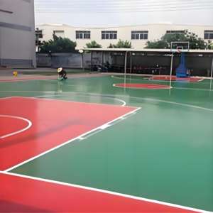 Suelos Deportivos Sintéticos <span class=keywords><strong>de</strong></span> Poliuretano, Revestimientos <span class=keywords><strong>de</strong></span> Silicona PU para Canchas <span class=keywords><strong>de</strong></span> Baloncesto, <span class=keywords><strong>Tenis</strong></span> y Bádminton <span class=keywords><strong>de</strong></span> <span class=keywords><strong>Cemento</strong></span> al Aire Libre - Product Image 5