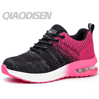 Chaussures de sécurité respirantes pour hommes, légères, décontractées, avec embout en acier, pour la course, le sport et le travail