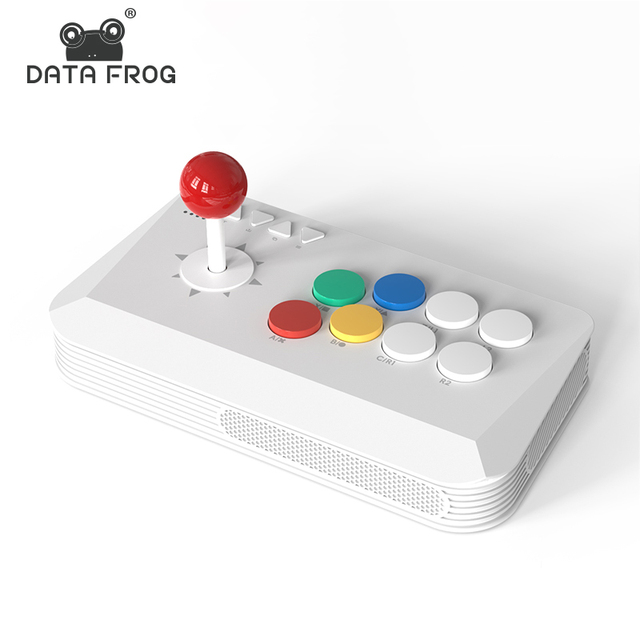 Data Frog Y5A Game Controller for Win IOS Android TV Box Street Fighter Arcade Joystick Fighter Gamepad