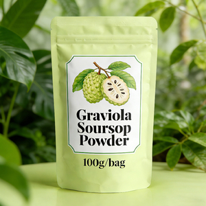 プライベートブランド天然ノニフルーツパウダー グラビオラ粉末葉エキス グラビオラサワーソップパウダー - Product Image 2