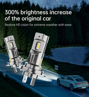 Nuevo Diseño A21 Bombilla LED para Faros Delanteros de Coche 52W 5200LM Canbus IP68 9005 H4 H7 H11 Plug and Play 12V Sistema de Iluminación para Coche con Ventilador de Alta Velocidad