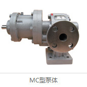Bomba de Engranajes Tipo Mc, Acoplamiento Directo, Motor Eléctrico Trifásico, Hierro Fundido, Acero Inoxidable, Bomba Industrial - Product Image 3