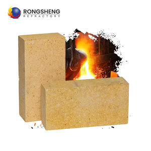 Gạch chịu lửa alumina cao 230*114*65mm cho mái lò hồ quang điện chất lượng cao 48-90% Al2O3 alumina silica gạch lửa - Product Image 1