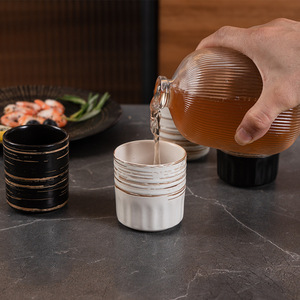 Sınır Ötesi Doğrudan Tedarik Retro Seramik Kupalar Çay Takımları Yaratıcı Ev Restoran Kullanımı - Product Image 3