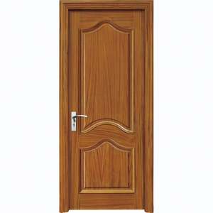 Porte en bois massif durable sur mesure de l'usine de Foshan, style italien, porte intérieure en bois pour chambre à coucher, porte intérieure de maison, porte de pièce pour maison - Product Image 3