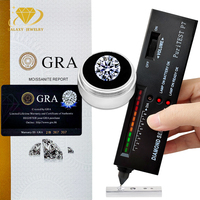 Pass Diamond Tester Princess Cut Moissanites Forme carrée Certifié 2x2mm Melee Moissanite Diamants en vrac pour la fabrication de bijoux