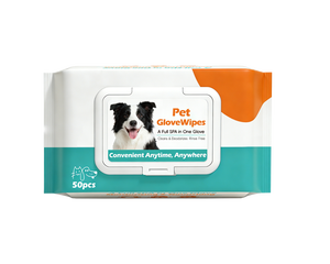 Lingettes pour animaux de compagnie, 50 pièces, pour chiens, nettoyage pratique, désodorisation, soins de toilettage sans rinçage - Product Image 1