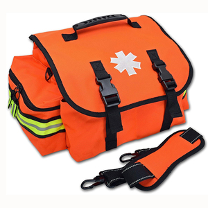 <b>Medical</b> <b>Bag</b> for Home Car Travel Camping Outdoor Minor Injuries Adjustable Shoulder Strap Small EMT First Responder <b>Bag</b> Dividers - Product Image 1