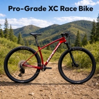 Leichtes Carbon-Hardtail-Mountainbike 29er mit 1x12-Gang-Schaltung, Hydraulischer Scheibenbremse und Luftfedergabel für Trail-Riding und Rennen