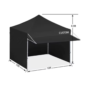 Conception en ligne d'usine Publicité extérieure Salon Tente Étanche 3x3m10x10ft Gazebo Pop up Logo personnalisé Événement Auvent Tentes - Product Image 4