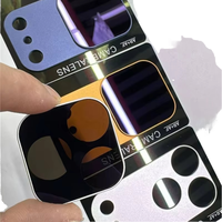 Filtre magnétique en verre trempé 9H 0,4 mm anti-traces de doigts, étanche, filtre UV magnétique, protection d'appareil photo pour 17Pro/17proMAx
