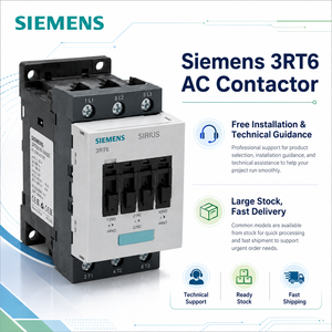 คอนแทคเตอร์ AC ของแท้ Siemens SIRIUS 3RT6 รุ่น 3RT6015 3RT6016 <span class=keywords><strong>3RT6017</strong></span> 3RT6018 3RT6023-3RT6028 สำหรับควบคุมมอเตอร์ 9A 12A 16A 17A 25A 32A - Product Image 4