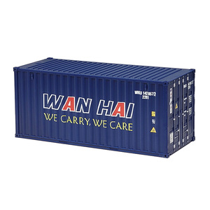 Modèle de conteneur maritime Chengcheng à l'échelle 1:24, ornement de bureau, porte-stylo, rangement, cadeau logistique, impression de logo - Product Image 5