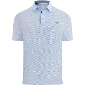 Polo de Golf Personalizado para Hombre, Manga Corta, Secado Rápido, Estampado, con Bolsillo - Product Image 1