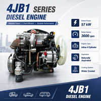 Moteur diesel atmosphérique SCDC ISUZUU 4JB1 57 kW 3600 tr/min 4 temps 2,8 L pour camionnettes, SUV et véhicules utilitaires légers