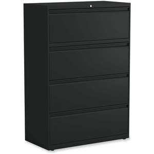 Archivador Lateral de Metal Negro Alera de 4 Piezas, 36 x 18.63 x 52.5 Pulgadas, con 4 Cajones para Archivos Tamaño Legal/Carta - Product Image 2