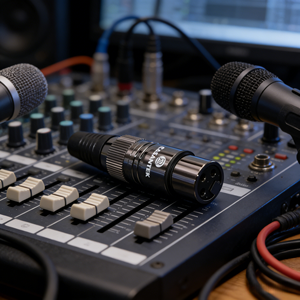 Разъем XLR RASANTEK с золотым покрытием, 3-контактный, Hi-Fi, 2U, штекер XLR (мужской/женский), для профессионального подключения аудио- и видеооборудования к динамикам - Product Image 6