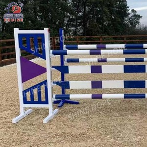 <strong>Aluminum</strong> <strong>Jump</strong> Stands Horse <strong>Show</strong> Jumping Wing - Product Image 3