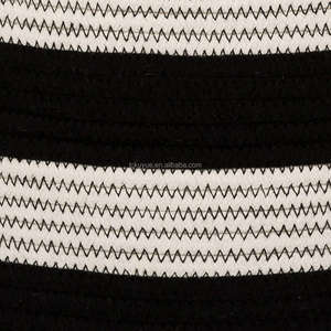 Panier à linge pliable KUYUE en corde de coton pour vêtements, couvertures et jouets - Product Image 6