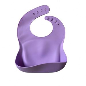 Baberos de Silicona Impermeables para Alimentación, Fáciles de Limpiar, Ajustables, Libres de BPA, para Bebés de 0 a 24 Meses - Product Image 4