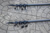 Canne en fibre de carbone personnalisée de haute résistance pour la pêche à la traîne à action rapide sur le lac mât télescopique pour bateaux de pêche