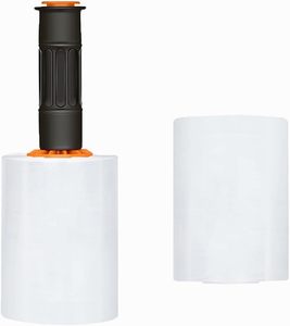 Wrap Film Adhesive Lldpe <b>Roll</b> Hand Stretch Film Transparent Plastic Stretch Pe Cling Film - Product Image 3