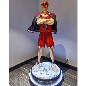 Estatua de resina de tamaño real animación Slam Dunk Master Blood jugador de baloncesto grupo Hanamichi Sakuragi figura de acción - Product Image 2