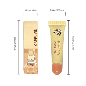 Cappuvini aceite <span class=keywords><strong>labial</strong></span> Natural orgánico Dumb Cute Bear Sleep <span class=keywords><strong>Labial</strong></span> membrana hidratante bálsamo <span class=keywords><strong>labial</strong></span> Set minerales ayuda a desvanecer las líneas de labios - Product Image 6