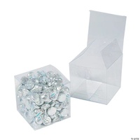 Factory Custom Recyclable PET PP PVC Kunststoff Klar Transparente Verpackungs boxen Benutzer definierte Farb größe für umwelt freundliches Geschenk handwerk