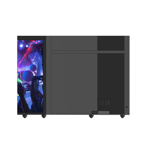 Écran LED portable noir P2.5 couleur pleine pour événements, fêtes, bars nocturnes, animations musicales et graphiques – Idéal pour les cabines <span class=keywords><strong>photo</strong></span> DJ - Product Image 4