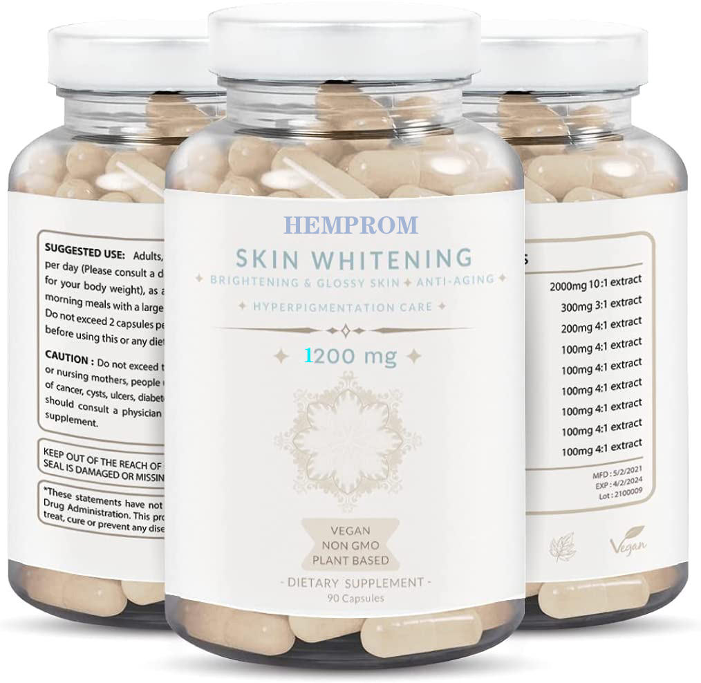 Oem Gsh Supplement 6200mg Better Than Gluthathione 5000mg Skin Whitening Capsules L-gluta For Health Beauty Tablets Vitamin C E 