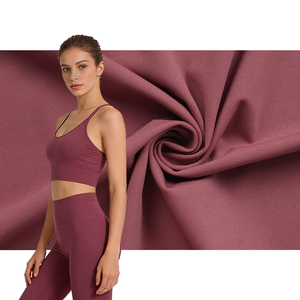 Tessuto Jersey Doppio in Nylon66 e Spandex 6218-3, Traspirante e Delicato sulla Pelle, Elasticizzato in Quattro Direzioni per Abbigliamento Yoga e Sportivo - Product Image 1