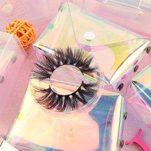 <span class=keywords><strong>2021</strong></span> nueva llegada 25mm visón pestañas de estilo de lujo 3D de pestañas de visón de con lash cajas al por mayor visón - Product Image 5