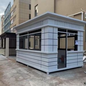 Poste de Garde en Alliage d'Aluminium Rong Qiao, Abri de Sécurité Extérieur Résistant aux Intempéries, Système de Patrouille - Product Image 3