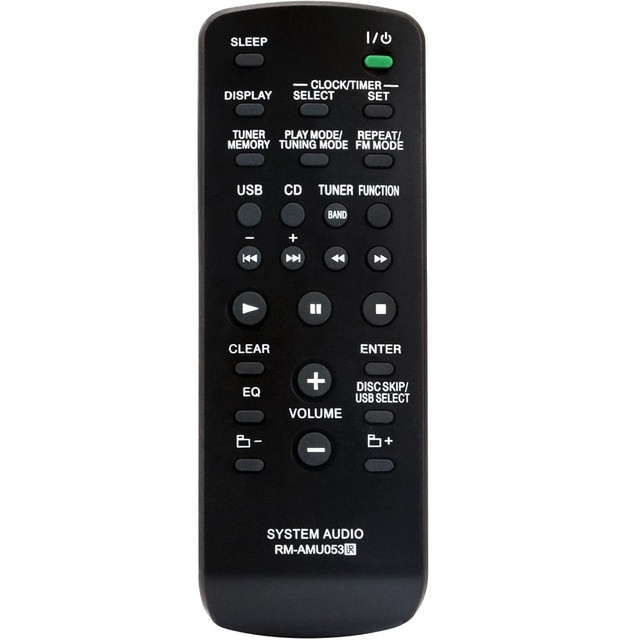 RM-AMU053 Replace Remote Control Use for Sony Audio System HCD-HPR95 MHC-EC55 MHC-EC77 HCD-EC68 MHC-EC78 RM-SC3 MHC-GN880