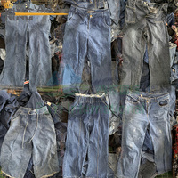 Rok Celana Denim Wanita Bekas Langsung dari Pabrik Grosir Partai Besar Culottes Dewasa Ukuran Campur