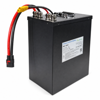 Paket Baterai Lithium Ion Kustom 96V 36Ah 270A 26S9P Kotak Logam untuk Sepeda Motor Listrik Latihan Lintasan Rintangan