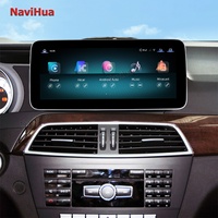 Autoradio GPS Navigation sans fil Carplay Android Auto Stéréo pour Mercedes-Benz W204 W205 GLA a CLA W207 W212 GLK CLS
