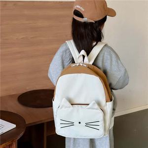 กระเป๋าเป้เด็กอนุบาลลายบล็อกสี, กระเป๋าเดินทางเด็กน้ำหนักเบาสำหรับเด็กชายและเด็กหญิง, รับผลิตโลโก้ตามสั่งขายส่ง - Product Image 6