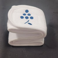 Bandeau de spa personnalisé avec logo pour femmes et filles, en microfibre, pour le soin de la peau, le lavage du visage et le maquillage