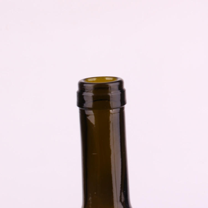 Botella de Vino Vacía de 750 ml, Vidrio Transparente Color Ámbar, Estilo Burdeos, Venta al por Mayor, para Champán, Vino Tinto - Product Image 4
