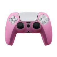 Coque de protection en silicone souple ultra-fine, antidérapante, anti-transpiration, parfaitement ajustée, avec une adhérence améliorée pour PS5 Dualsense